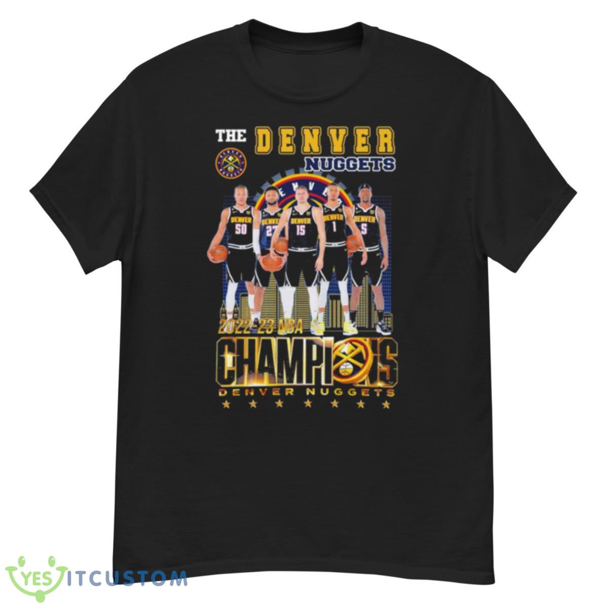 The Denver Nuggets 2022 23 NBA Champions shirt 12 The Denver Nuggets 2022 23 NBA Champions shirt - G500 Men’s Classic T-Shirt