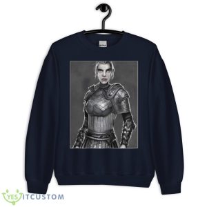 The Elder Scrolls Nord Female Warrior shirt - Unisex Crewneck Sweatshirt-1