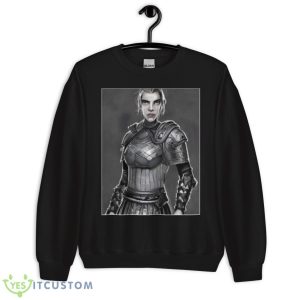 The Elder Scrolls Nord Female Warrior shirt 8 The Elder Scrolls Nord Female Warrior shirt - Unisex Crewneck Sweatshirt