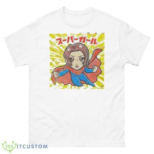 The Flash Movie X Bikkuriman Wafers Collab Super Girl Fan Gifts T Shirt - 500 Men’s Classic Tee Gildan