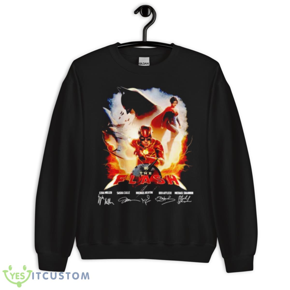 The Flash Signatures 2023 Shirt 13 The Flash Signatures 2023 Shirt - Unisex Crewneck Sweatshirt