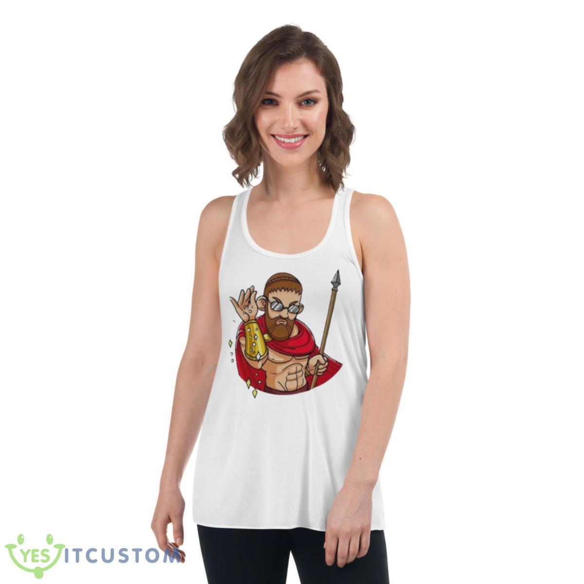 The Gladiator Funny Chef Parody Shirt 4 The Gladiator Funny Chef Parody Shirt - Women's Flowy Racerback Tank