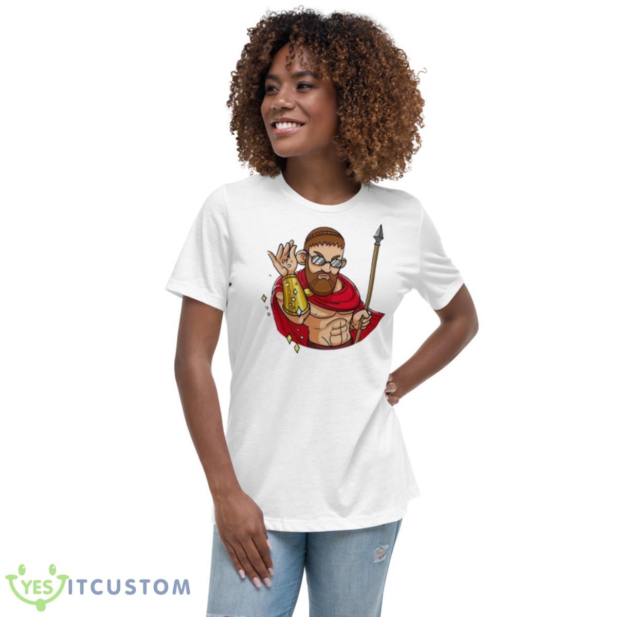 The Gladiator Funny Chef Parody Shirt 5 The Gladiator Funny Chef Parody Shirt - Women's Relaxed Short Sleeve Jersey Tee