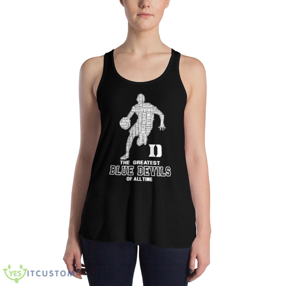 The Greatest Blue Devils of all time Black T Shirt Mockup 3 The Greatest Blue Devils of all time Black T Shirt Mockup - 8800 Women's Flowy Racerback Tank