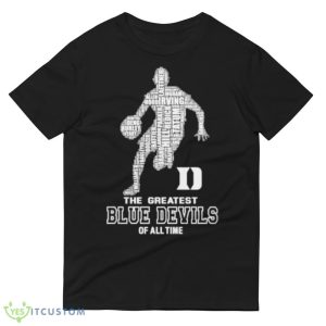 The Greatest Blue Devils of all time Black T Shirt Mockup 8 The Greatest Blue Devils of all time Black T Shirt Mockup - 980 Lightweight Fashion Short Sleeve T-Shirt