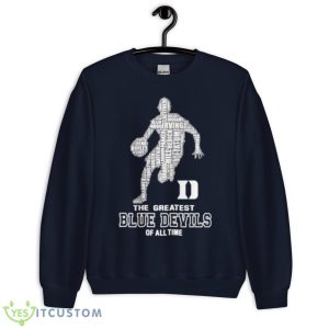 The Greatest Blue Devils of all time shirt - Unisex Crewneck Sweatshirt-1