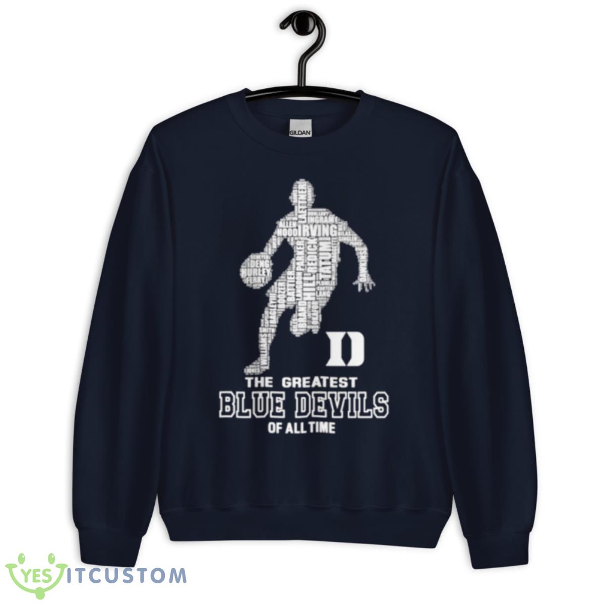 The Greatest Blue Devils of all time shirt 2 The Greatest Blue Devils of all time shirt - Unisex Crewneck Sweatshirt-1