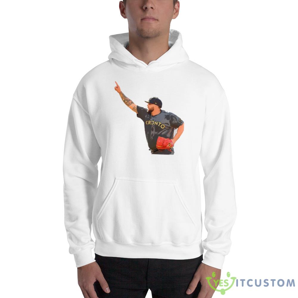 The Headman Alek Manoah shirt 2 The Headman Alek Manoah shirt - 18500 Unisex Heavy Blend Hooded Sweatshirt