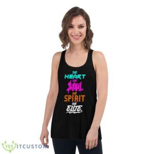 The Heart The Soul The Spirit Shirt - Women's Flowy Racerback Tank