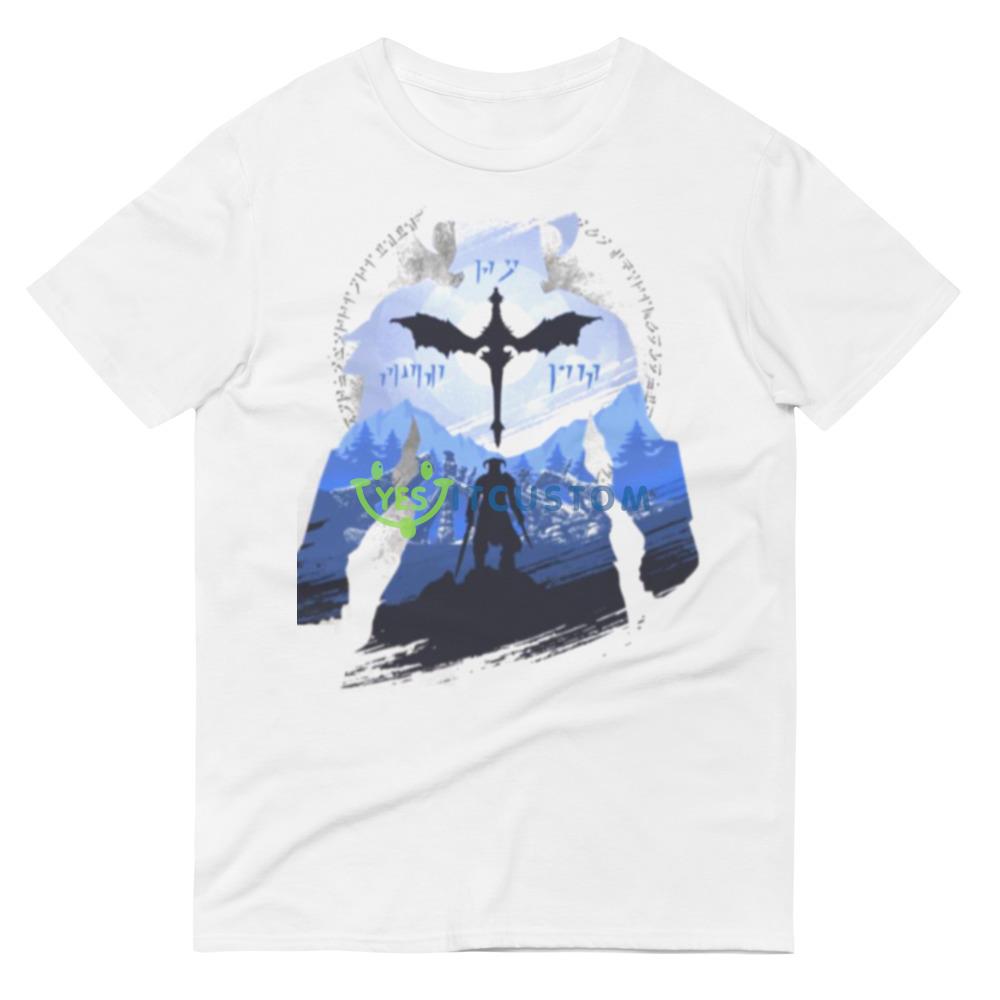 The Last Dragonborn The Elder Scrolls shirt 11 The Last Dragonborn The Elder Scrolls shirt - 980 Lightweight Fashion Short Sleeve T-Shirt