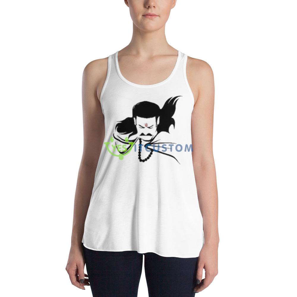The Lone Prince Adipurush Shirt 3 The Lone Prince Adipurush Shirt - 8800 Women's Flowy Racerback Tank