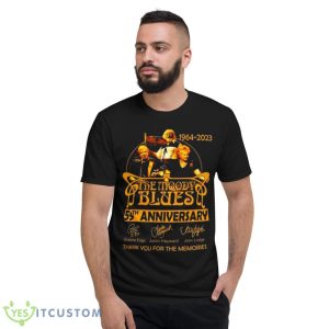 The Moody Blues 57th Anniversary Signature Thank You For The Memories 1964 2023 Shirt - Short Sleeve T-Shirt