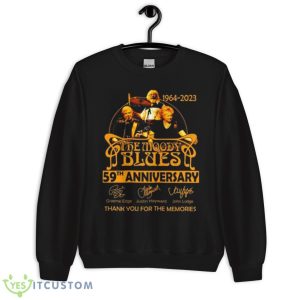The Moody Blues 57th Anniversary Signature Thank You For The Memories 1964 2023 Shirt 8 The Moody Blues 57th Anniversary Signature Thank You For The Memories 1964 2023 Shirt - Unisex Crewneck Sweatshirt