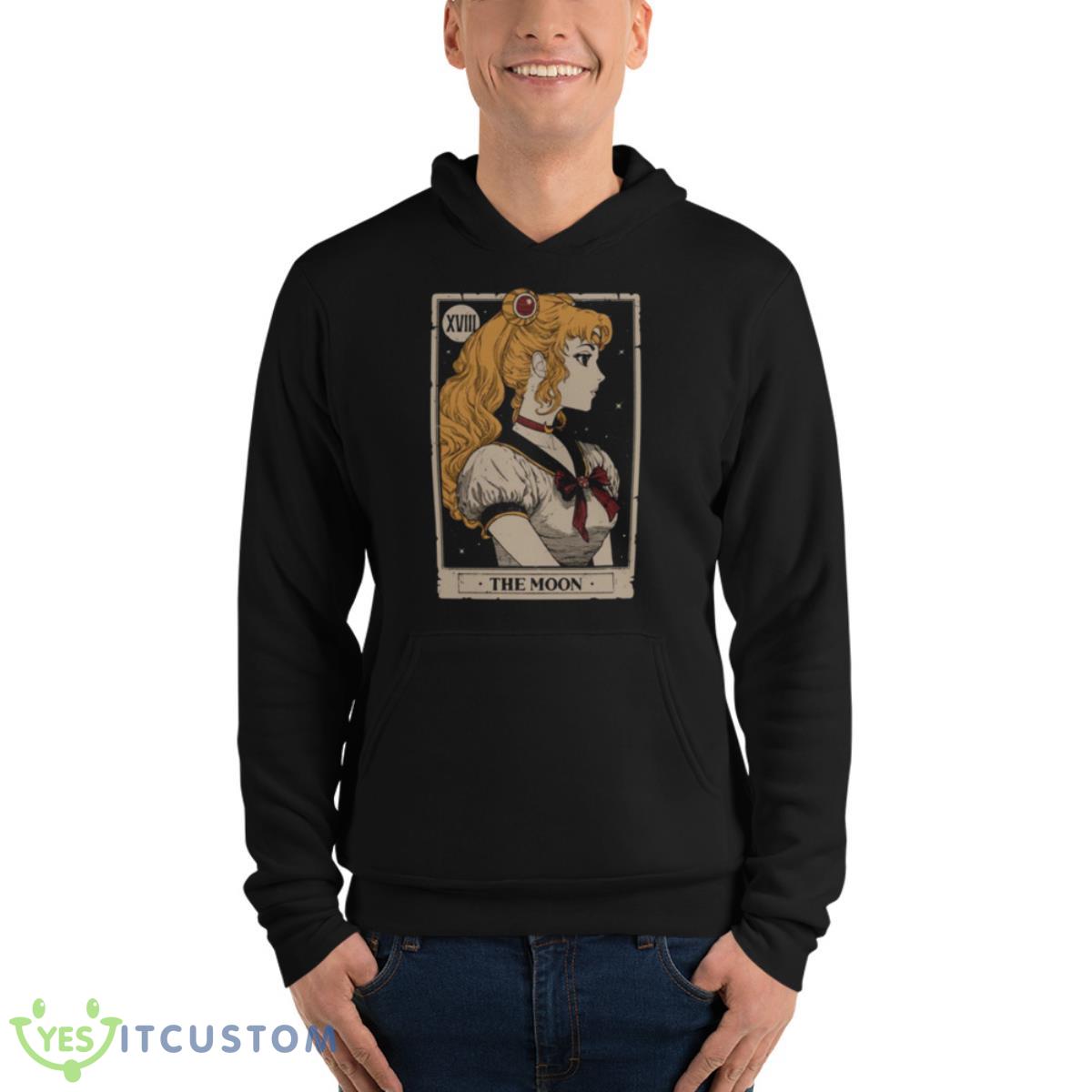 The Moon From Sailor Moon Shirt 4 The Moon From Sailor Moon Shirt - Unisex Fleece Pullover Hoodie