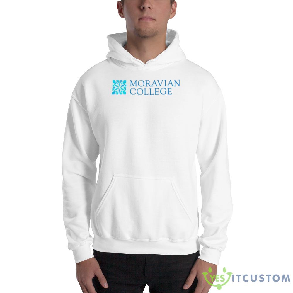The Moravian College Logo shirt 2 The Moravian College Logo shirt - 18500 Unisex Heavy Blend Hooded Sweatshirt