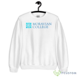 The Moravian College Logo shirt - 18000 Unisex Heavy Blend Crewneck Sweatshirt