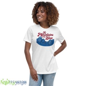 The Mountains Are Blue Mt. Rushmore 2023 T shirt 9 The Mountains Are Blue Mt. Rushmore 2023 T shirt - Women's Relaxed Short Sleeve Jersey Tee