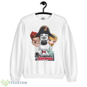 The Pirate Captain Mr Peabody Sherman Shirt - Unisex Heavy Blend Crewneck Sweatshirt