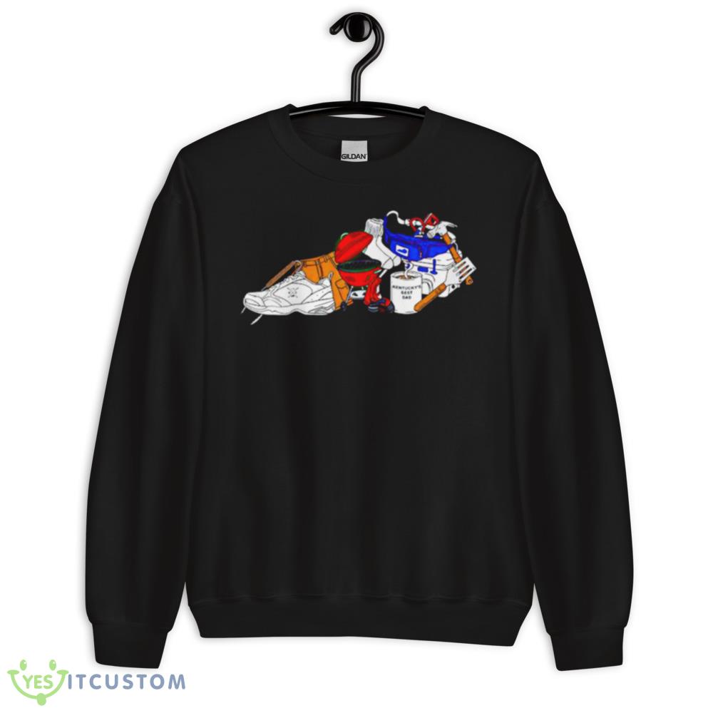 the rad Kentucky dad starter Graphics Shirt 10 the rad Kentucky dad starter Graphics Shirt - 18000 Unisex Heavy Blend Crewneck Sweatshirt