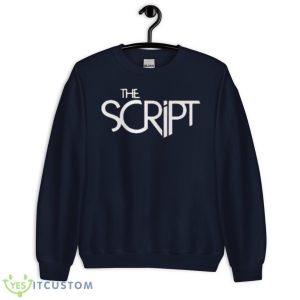 The Script Store The Script Logo Shirt - Unisex Crewneck Sweatshirt-1