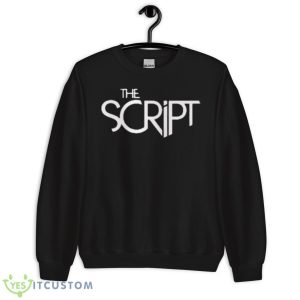 The Script Store The Script Logo Shirt - Unisex Crewneck Sweatshirt
