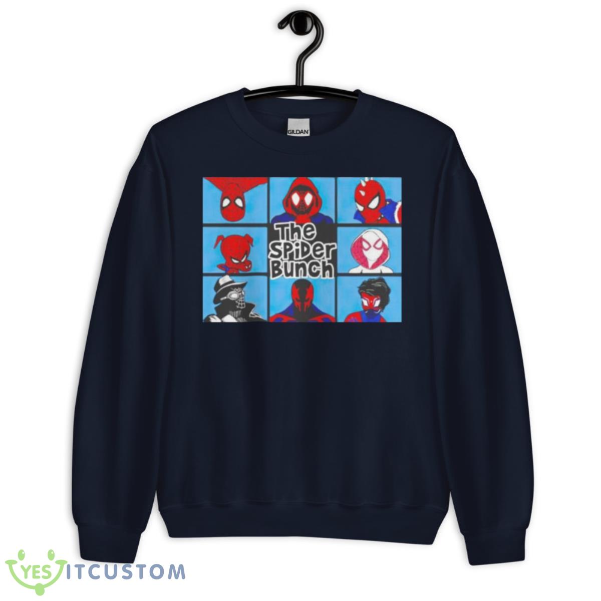 The Spider Bunch Spider Man Shirt 2 The Spider Bunch Spider Man Shirt - Unisex Crewneck Sweatshirt-1
