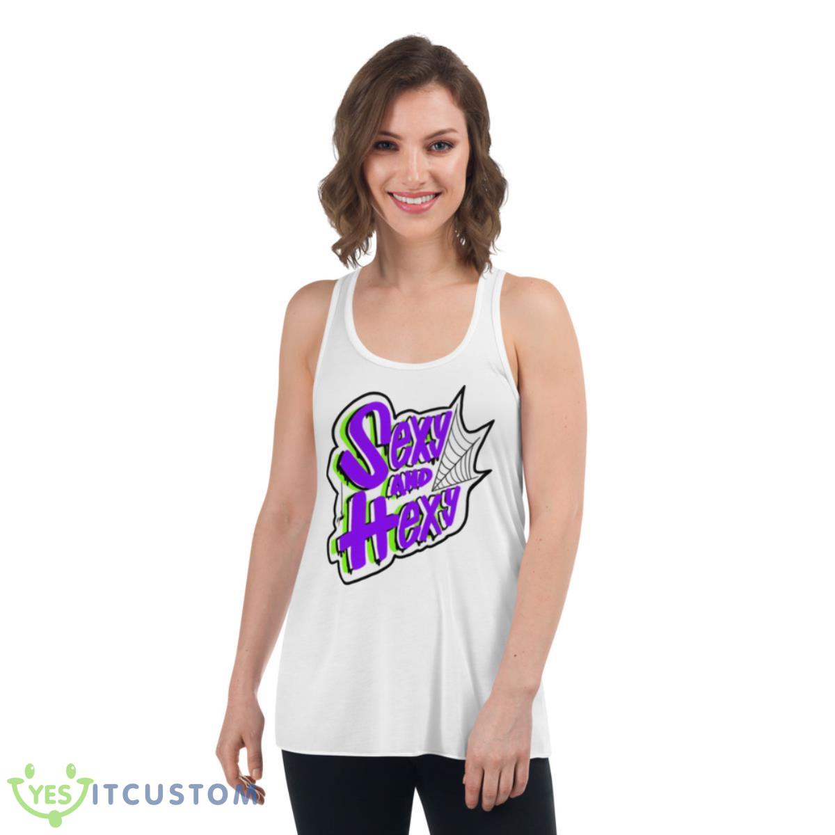 The Witch’s Ghost Hex Girls Shirt 4 The Witch’s Ghost Hex Girls Shirt - Women's Flowy Racerback Tank