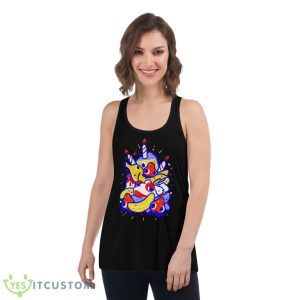 The Yetee Treat Yourself Shirt - Women's Flowy Racerback Tank