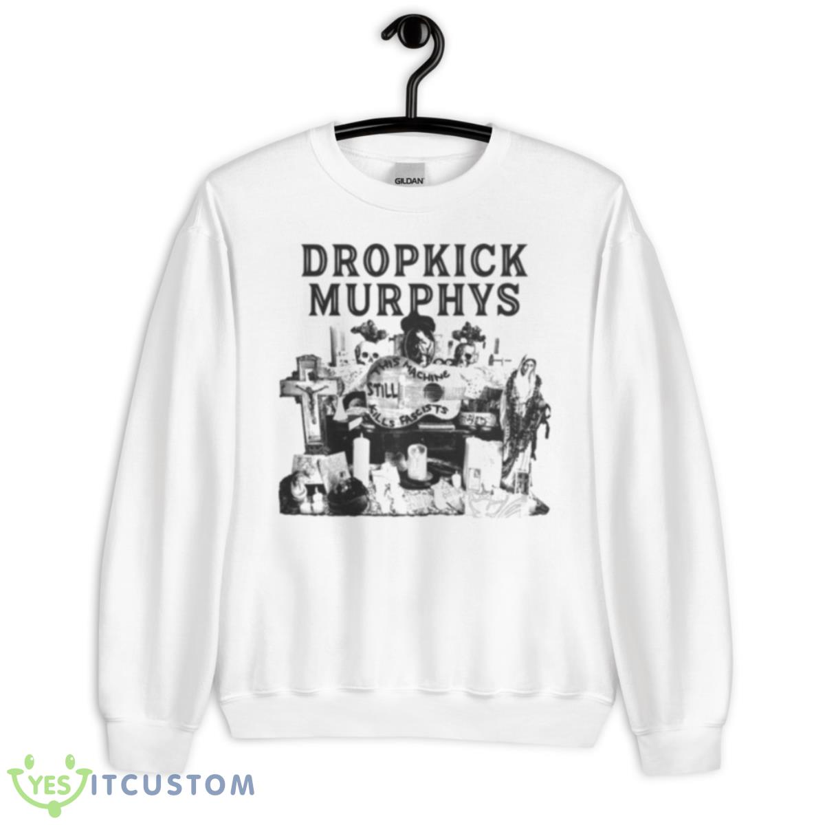 This Machine Still Kills Fascists Cover Tee 2 This Machine Still Kills Fascists Cover Tee - Unisex Heavy Blend Crewneck Sweatshirt