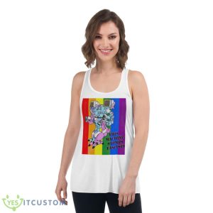 This Machine Stomps Fascists Shirt 8 This Machine Stomps Fascists Shirt - Women's Flowy Racerback Tank