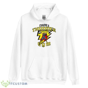 Thor’s Thunder Gym Logo Bodybuilding Shirt 7 Thor’s Thunder Gym Logo Bodybuilding Shirt - Unisex Heavy Blend Hooded Sweatshirt