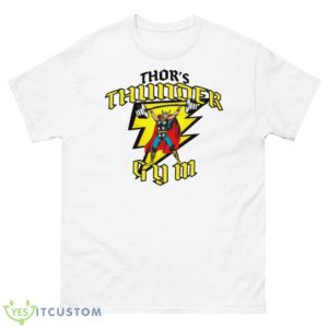 Thor’s Thunder Gym Logo Bodybuilding Shirt - 500 Men’s Classic Tee Gildan