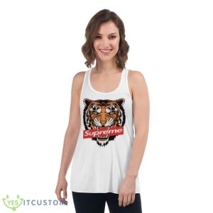 Tiger Supreme Box Logo Shirt 8 Tiger Supreme Box Logo Shirt - Women's Flowy Racerback Tank