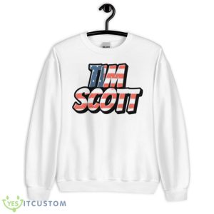 Tim Scott 2022 Flag Tim Scott Trump Endorsed South Carolina Shirt - Unisex Heavy Blend Crewneck Sweatshirt