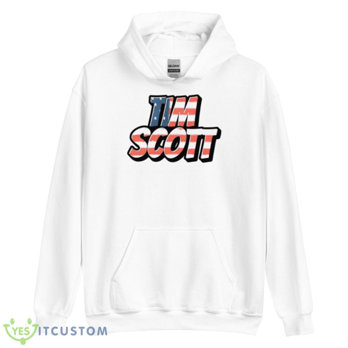 Tim Scott 2022 Flag Tim Scott Trump Endorsed South Carolina Shirt 3 Tim Scott 2022 Flag Tim Scott Trump Endorsed South Carolina Shirt - Unisex Heavy Blend Hooded Sweatshirt