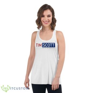 Tim Scott For President Campagain Design Shirt - Women's Flowy Racerback Tank