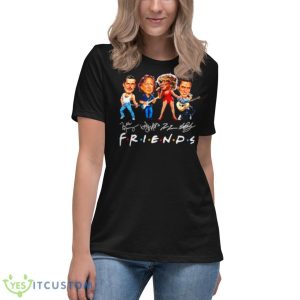 Tina Turner Friends Signatures Shirt - Women's Relaxed Short Sleeve Jersey Tee