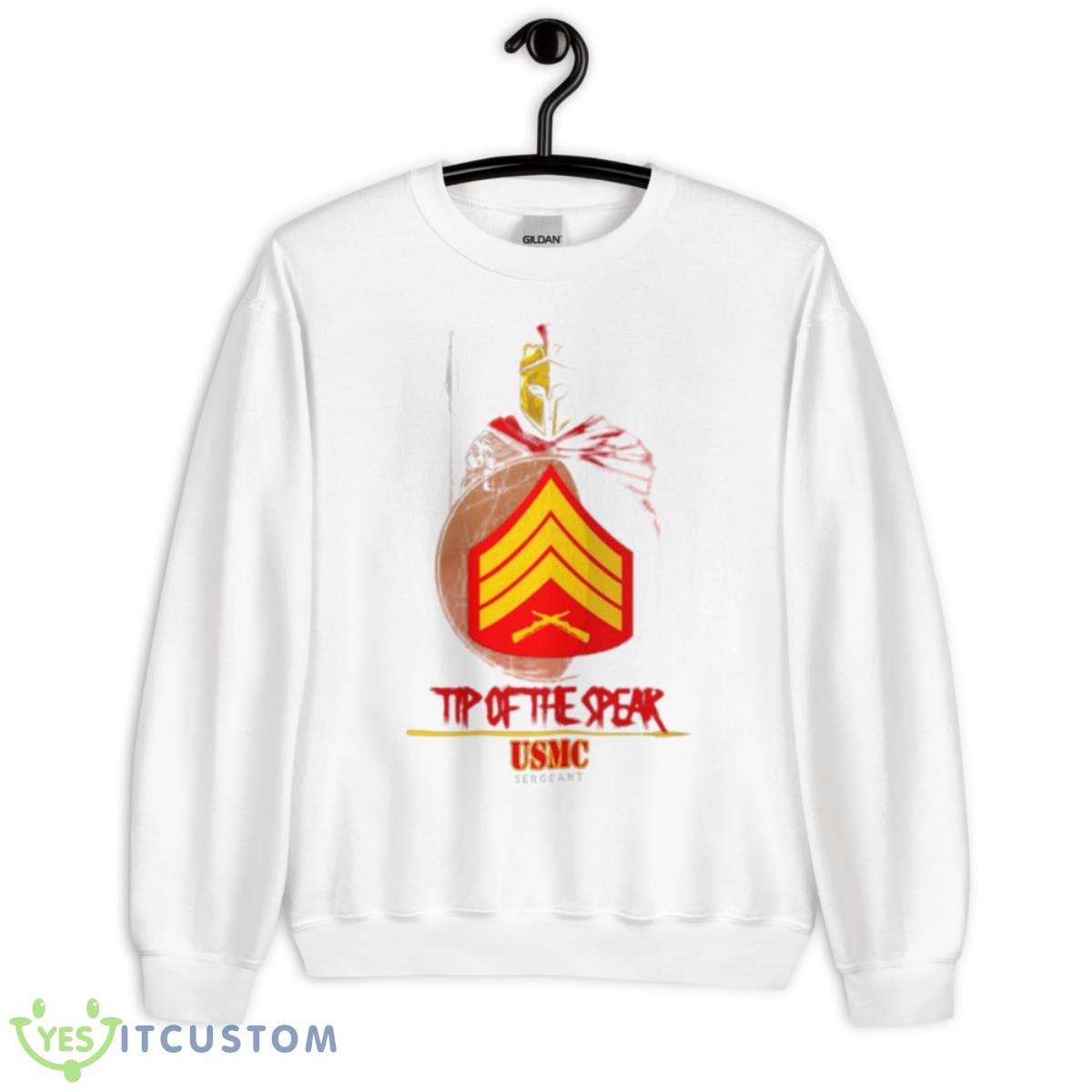 Tip Of The Spear Rank Shirt 2 Tip Of The Spear Rank Shirt - Unisex Heavy Blend Crewneck Sweatshirt