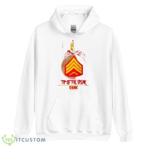 Tip Of The Spear Rank Shirt 7 Tip Of The Spear Rank Shirt - Unisex Heavy Blend Hooded Sweatshirt