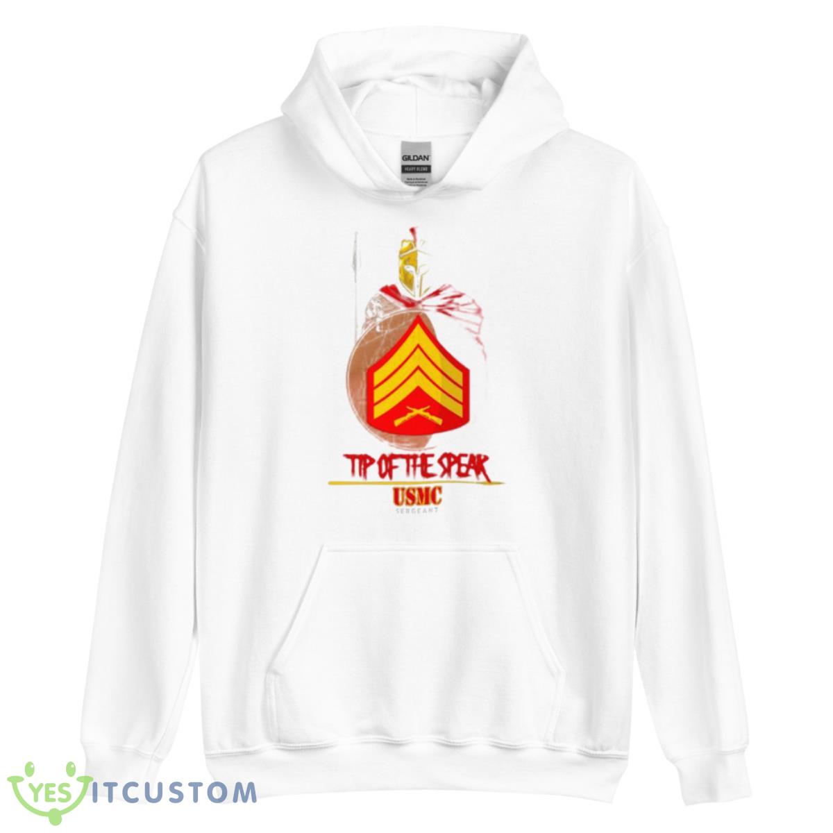 Tip Of The Spear Rank Shirt 3 Tip Of The Spear Rank Shirt - Unisex Heavy Blend Hooded Sweatshirt