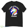 Token Straight Friend Unicorn Pride Month Shirt - G500 Men’s Classic T-Shirt