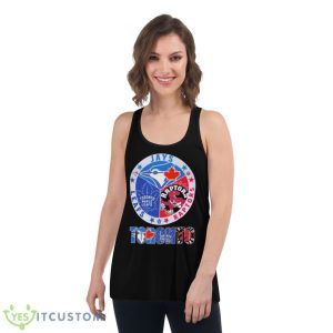 Toronto jays raptors leafs 2023 Shirt 10 Toronto jays raptors leafs 2023 Shirt - Women's Flowy Racerback Tank