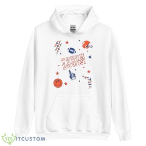 Touch Down Football Elements Shirt 7 Touch Down Football Elements Shirt - Unisex Heavy Blend Hooded Sweatshirt