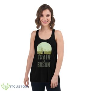Train To Busan shirt - Women's Flowy Racerback Tank