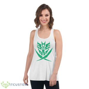 Transformers Pirates Green Logo Shirt - Women's Flowy Racerback Tank