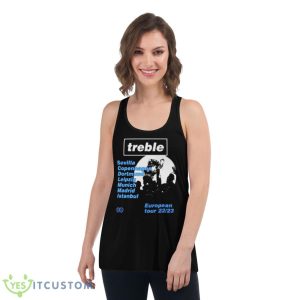 Treble European Tour 22 23 Shirt 10 Treble European Tour 22 23 Shirt - Women's Flowy Racerback Tank
