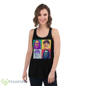 Trejo Popart Danny Trejo shirt - Women's Flowy Racerback Tank