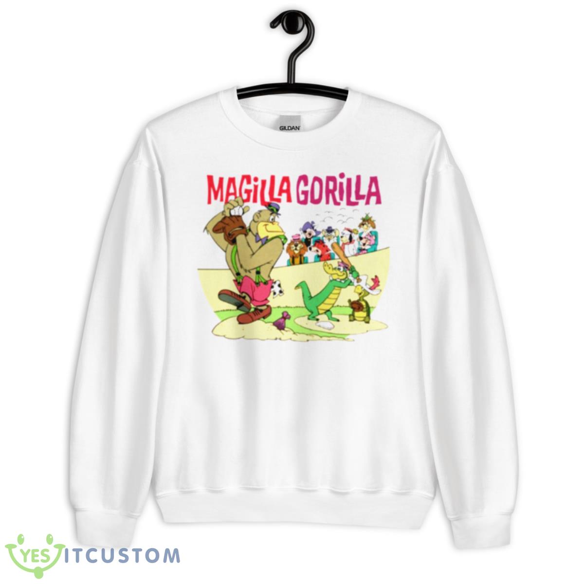 Tribute To Magilla Gorilla Cartoon Show From The 1960s Shirt 2 Tribute To Magilla Gorilla Cartoon Show From The 1960s Shirt - Unisex Heavy Blend Crewneck Sweatshirt