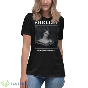 Tribute Writer Mary Shelley shirt - Women's Relaxed Short Sleeve Jersey Tee