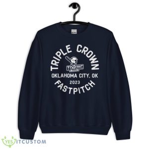 Triple Crown Fastpitch Oklahoma City 2023 Shirt - Unisex Crewneck Sweatshirt-1